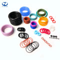 Manufacturer hot sale yellow black green white brown red blue oil resistant silicone O-ring